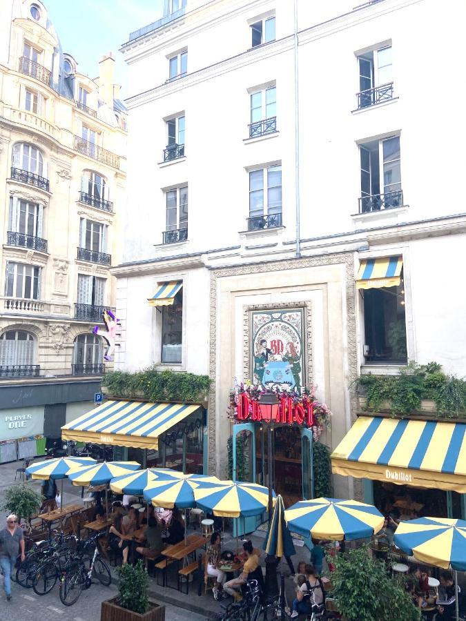 Beautiful Flat In Paris Montorgueil, Free Parking Appartement Buitenkant foto